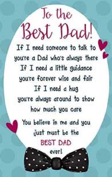 To the Best Dad