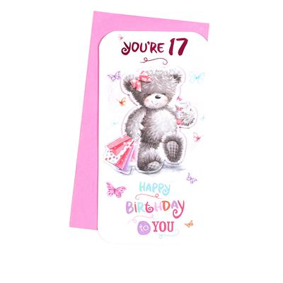 17th Birthday Card