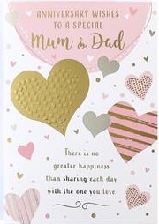 Mum & Dad Anniversary Card