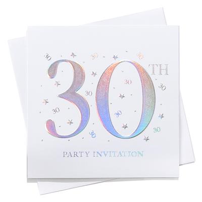 30th Birthday Invites