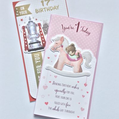 Children's Cards ages 1 to 17