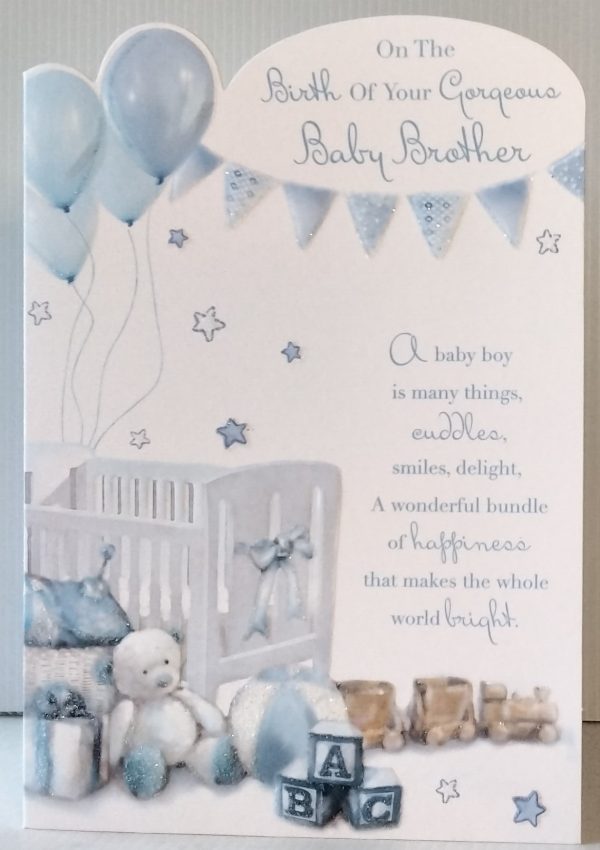 Birth of Brother Card