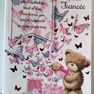 Fiancee Birthday Card