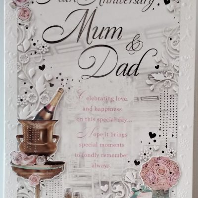 Mum & Dad Pearl Anniversary Card