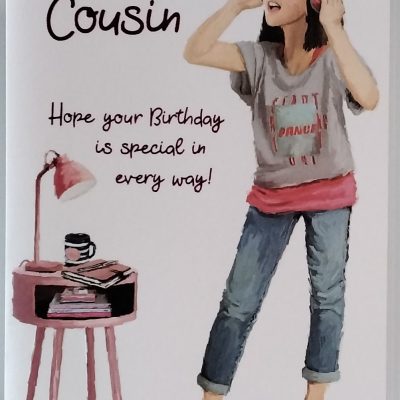 Cousin (F) Birthday Card