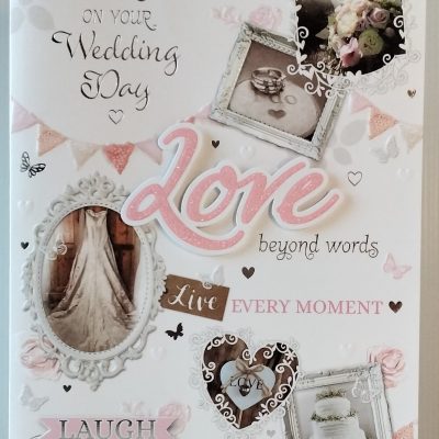 Mrs & Mrs Wedding Day Card