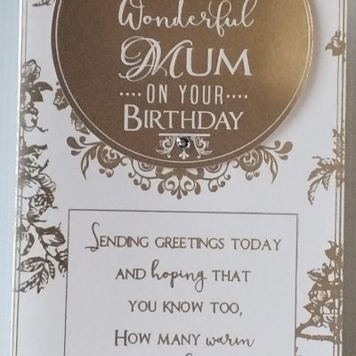 Mum Birthday Card