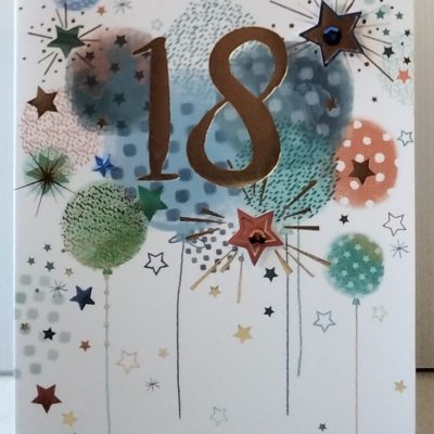 18th Birthday Card