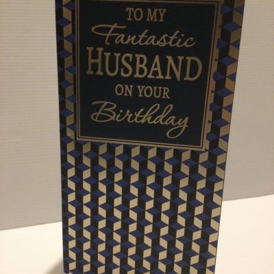 Husband  birthday card
