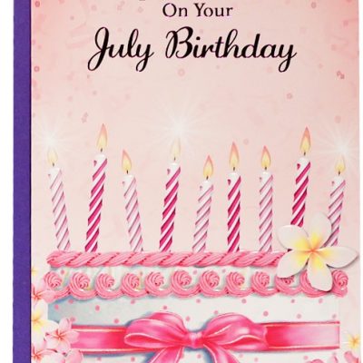 July Birthday Card (F)