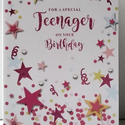 13th/Teenager Birthday Card