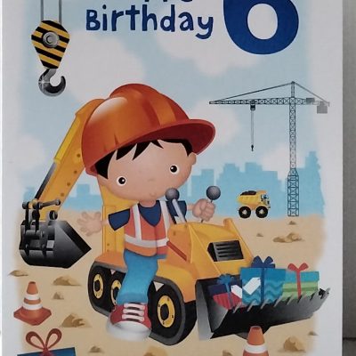 6th Birthday Card