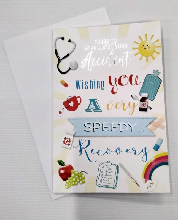 Get Well Card - Accident