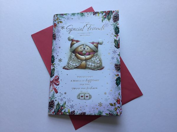 (Simon Elvin) Special Friends Cute Christmas card