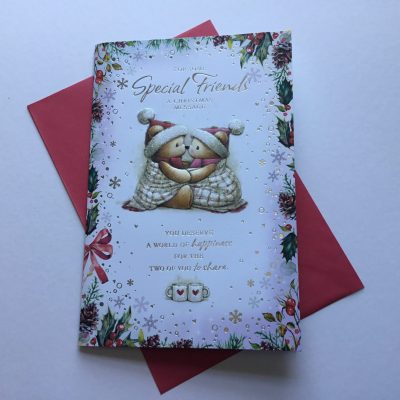 (Simon Elvin) Special Friends Cute Christmas card