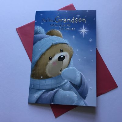 (Simon Elvin) Grandson Cute Christmas card