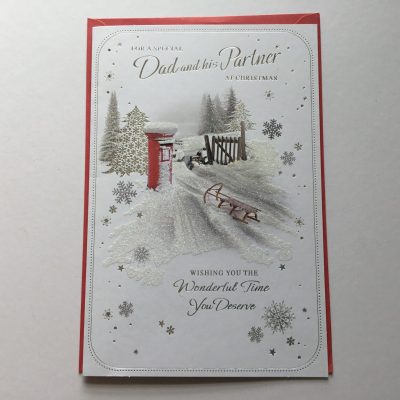 (Simon Elvin) Dad and Partner Traditional Christmas Card