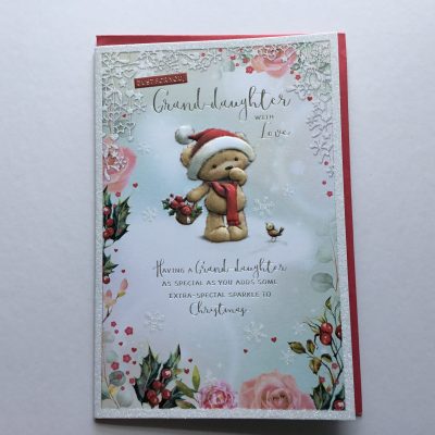 (Simon Elvin) Granddaughter Cute Christmas card
