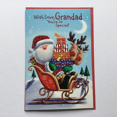 (Simon Elvin) Grandad Cute Christmas card
