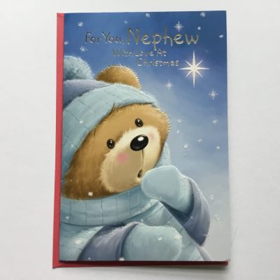 (Simon Elvin) Nephew Cute Christmas card