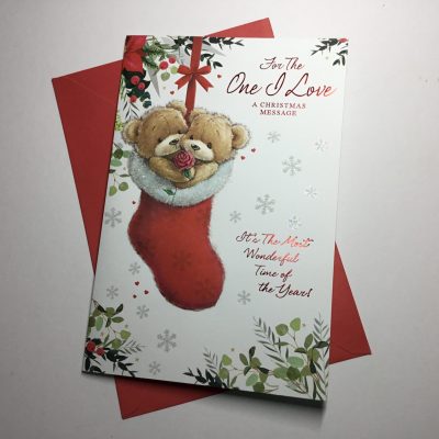 (Simon Elvin) One I love Cute Christmas card