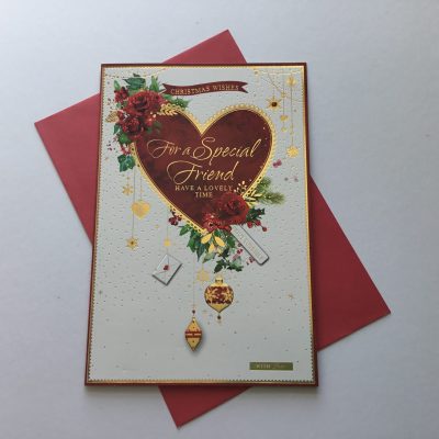 Special Friend traditional Christmas card (Simon Elvin)