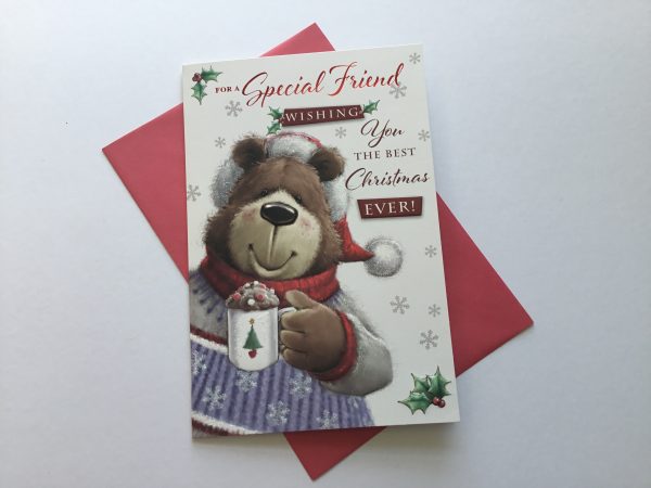 (Simon Elvin) Special Friend Cute Christmas card