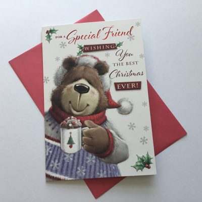 (Simon Elvin) Special Friend Cute Christmas card