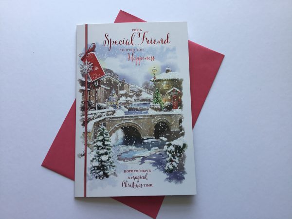 (Simon Elvin) Special Friend Traditional Christmas card