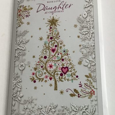 Daughter Traditional Christmas Card (Simon Elvin)