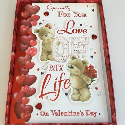 Open Cute Boxed Valentines Card