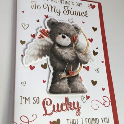 Fiancé Cute Valentines Card