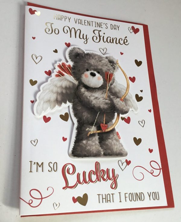 Fiancé Cute Valentines Card