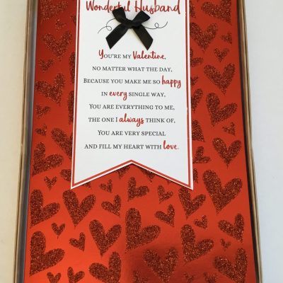 Husband Valentines Boxed Card