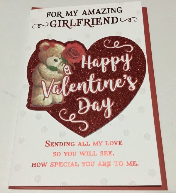 Girlfriend Cute Valentines Card