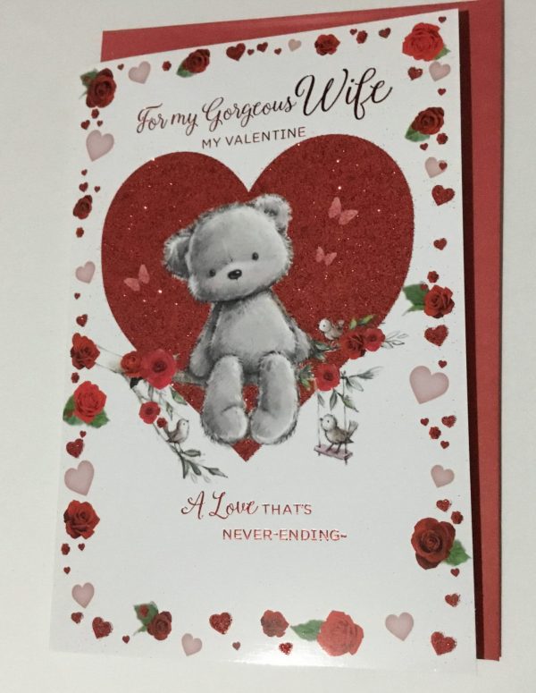 Wife Cute Valentines Card