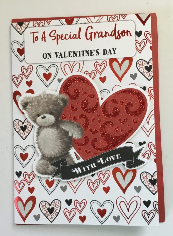 Grandson Valentines Card