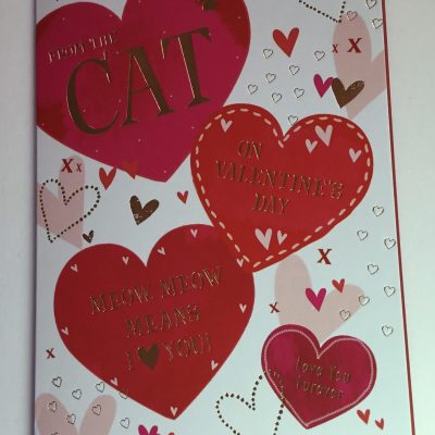From the Cat Valentines Card