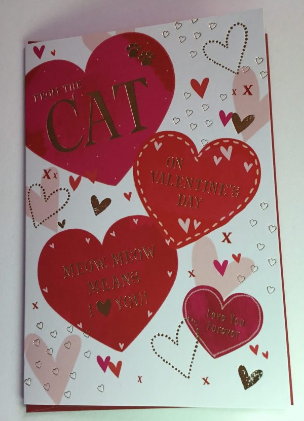 From the Cat Valentines Card