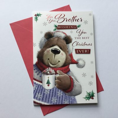 Brother Cute Christmas Card (Simon Elvin)