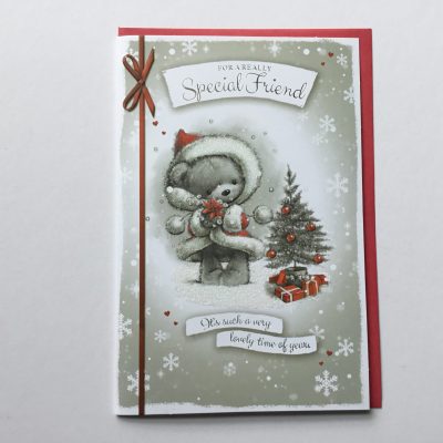 Friend Cute Christmas card (Simon Elvin)