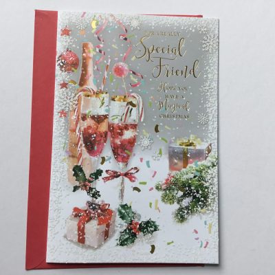 Friend Traditional Christmas card (Simon Elvin)