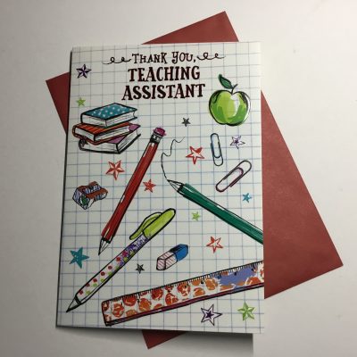 Thank You Teaching Assistant Card