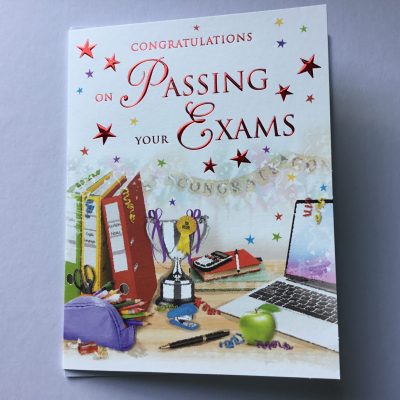 Passed Exams Card