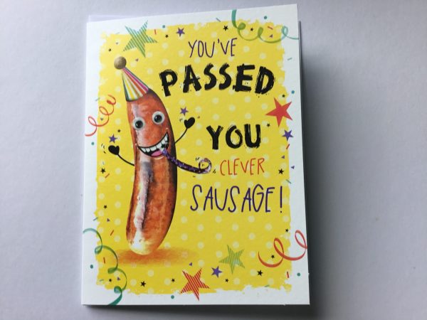 Clever Sausage Exam Pass Card