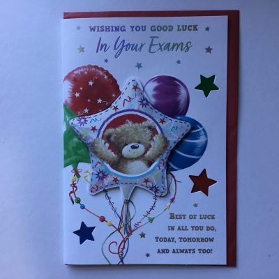 Good Luck in your Exams Card