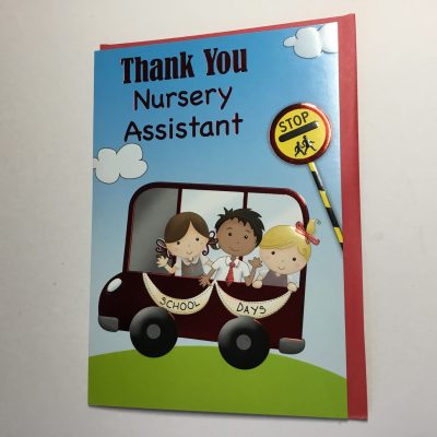 Thank You Nursery Assistant Card