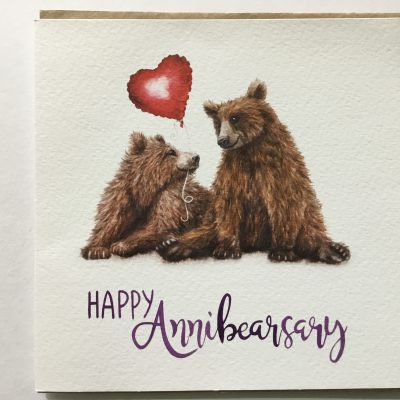 “Happy Annibearsary” Anniversary Card