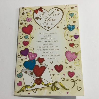 Sorry / Love You / Miss You / Sentiments Cards